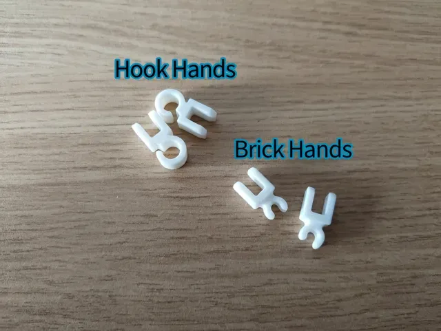 Blank Articulated Stickman Figurine (w Magnets) — Image 10 of 10