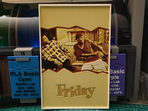 Friday Movie Poster - Hueforge Art
