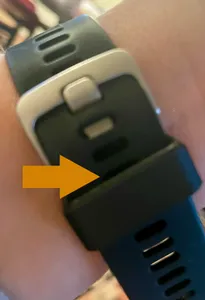 Watch Band Strap Loop Retainer for 22mm wide bands