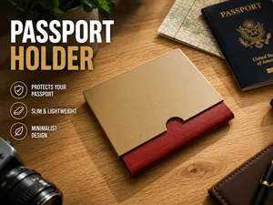 Minimalist Passport Holder