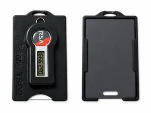 RSA Token Badge Holder – Thick Card Remix w/ Text