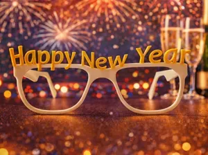 New Year’s Eve Glasses – Happy New Year