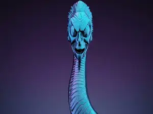 Beetlejuice Sandworm Phone Holder &Cable Organizer