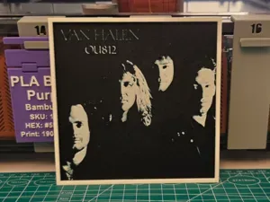 Van Halen "OU812" Album - Hueforge Art