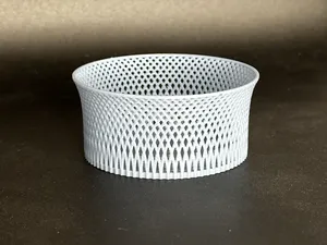 MeshLine Basket – Minimalist Round Organizer