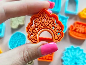 Kokoshnik cutter polymer clay