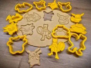 Cookie Cutters – Pokémon Pikachu, Eevee, Charizard