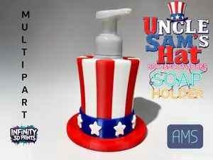 MULTIPART/AMS-UNCLE SAMS HAT -BBW SOAP HOLDER