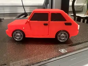 Polish Fiat 126p Maluch Model Car Wheels & Rims