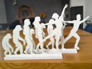 Human Evolution Figure Skater – Ice Skating