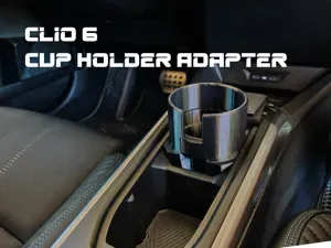 Renault Clio 6 - Cup Holder Adapter