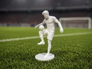 Footballer / Soccer Player - Statue - Jaroslav Hes