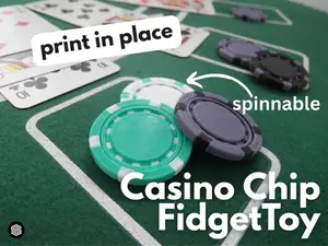 Casino Chip Fidget