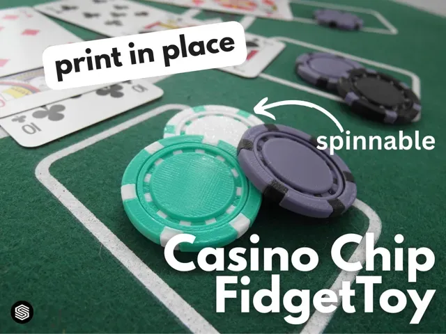 Casino Chip Fidget