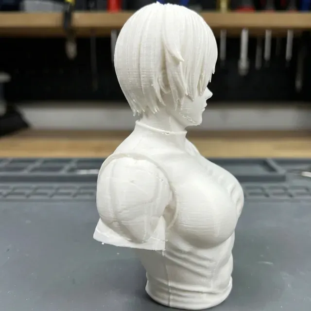 Maki Zenin JJK Bust 3D Print Model 174 — Фото 2 из 3