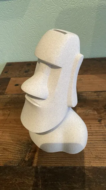 Moai Skulptur Spardose, Deckel mit Verschluss — Фото 7 из 8
