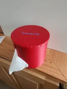 Toilet Paper Dispenser for Travel or Camping