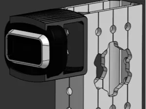 Microsoft Lifecam HD-3000 Mount