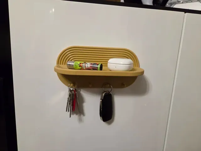 Modern Wall Key Holder Shelf | Entryway Organizer — Фото 7 из 7