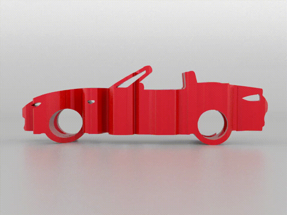 Mazda MX-5 (ND) Miata 3D Illusion