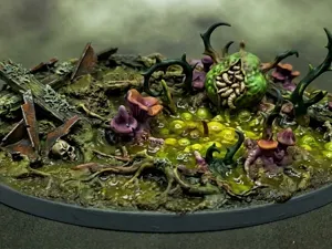 Toxic Nurgle Gardenbase for DnD
