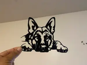 Wall Art  - German Shepherd 