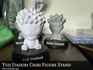 Yuji Itadori Chibi Figure Stand - 虎杖 悠仁