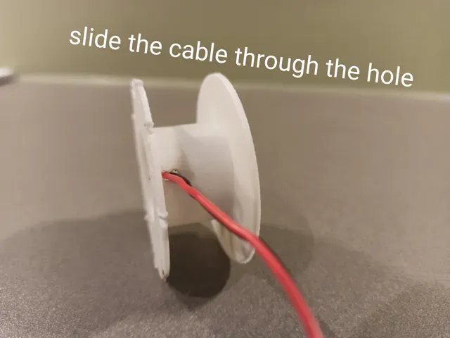 Cable Spool – 3D-Printable Cable Winding Reel — Image 4 of 7