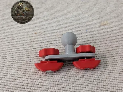 EZ Molle 1in Ball Mount - BearToad EZ Molle System — Image 3 of 11