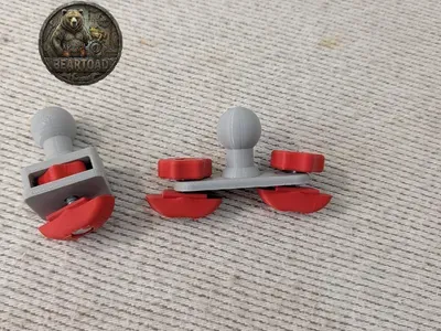 EZ Molle 1in Ball Mount - BearToad EZ Molle System — Image 5 of 11