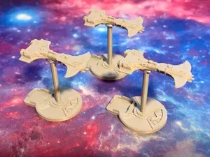 BFG Tau Skether'qan (Messenger) Class Starship