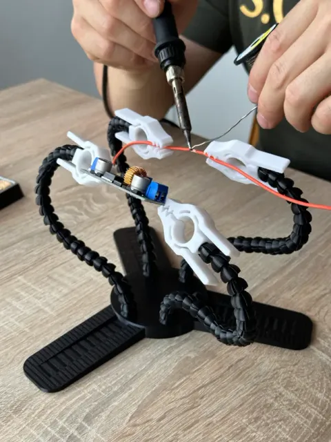 Soldering Tool Holder Flexible Arms helping hands — Фото 3 из 5