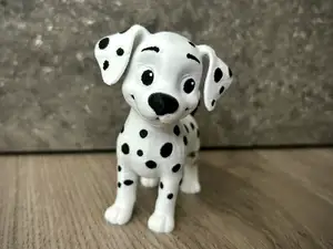 Dalmatian Cute Happy Toy Figurine Dog