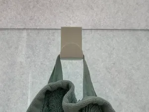 Glass Shower Towel Hook (4-10mm)