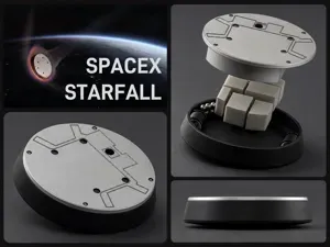 SpaceX Starfall Capsule 1/50 Scale Model