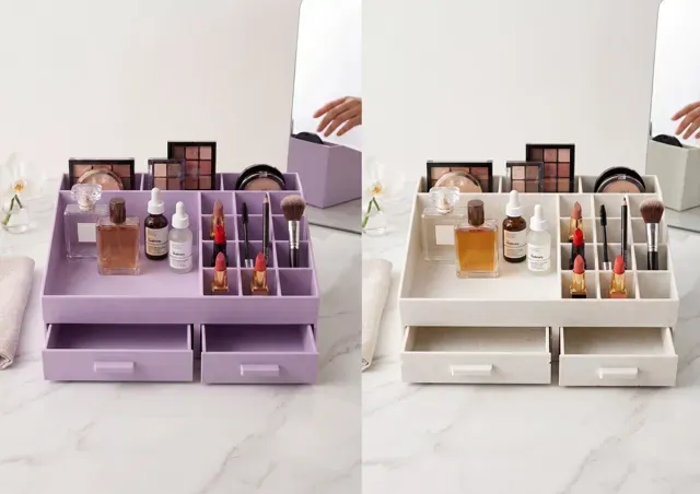 Minimalist Makeup Organizer with Drawers — Image 4 of 6