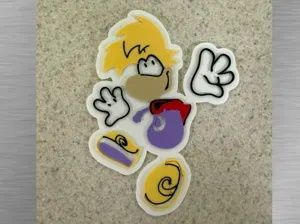 Rayman Character Cutouts-Rayman