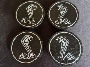 Wheel centre caps - Ford Mustang Shelby 57 mm