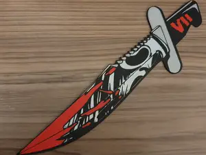 Scream VII Knife Wall Art 7