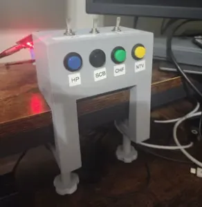 Macro Button Box - 4 button/3 switch