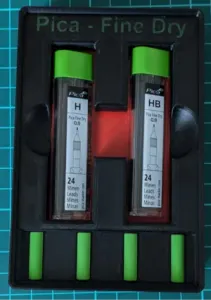 Gridfinity 3x2x3U box for Pica Fine Dry refill
