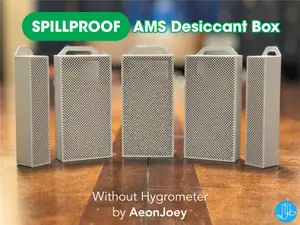 SPILLPROOF AMS Desiccant Box - No Hygrometer