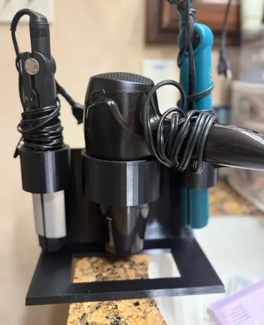 Hair Dryer Stand Holder Countertop Organizer — Фото 4 из 5