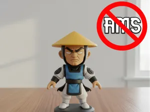 Raiden Chibi Figure Multi-Part (No AMS Required)