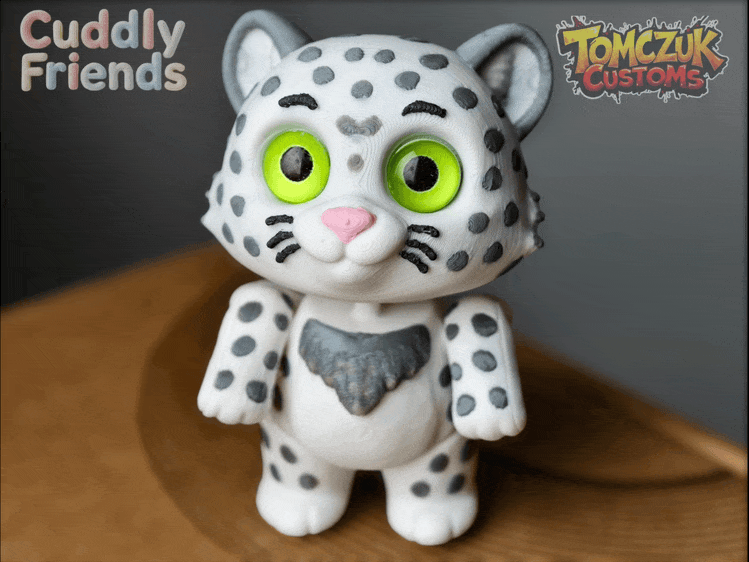 Snow Leopard - Cuddly Friends