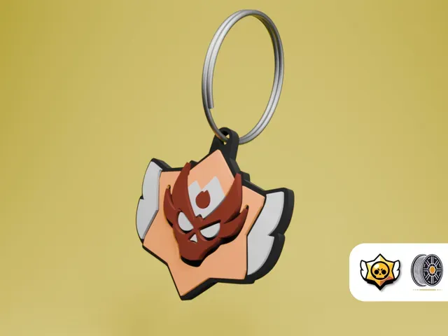 Master Rank Icon | Brawl Stars Keychain Series
