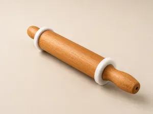 Cookie Dough Rolling Pin Guide - 5mm Rings