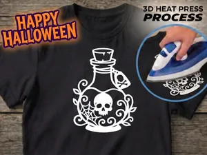 T-shirt Print - The Poisoned Flask