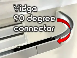 Ikea Vidga 90 degree connector