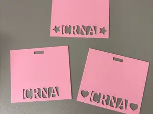 CRNA badge reel insert